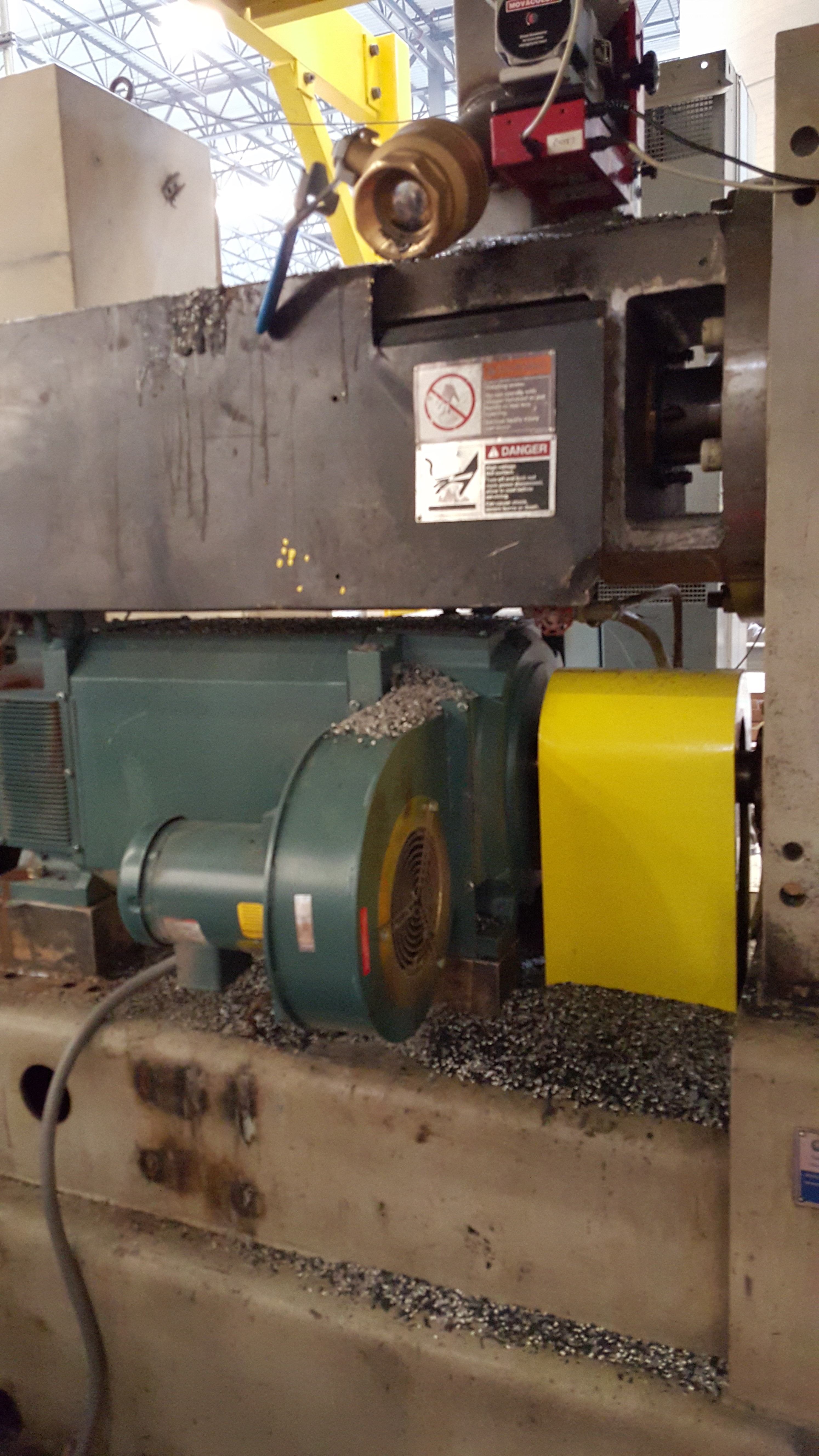 350 HP EXTRUDER MOTOR VIBRATION ANALYZED 